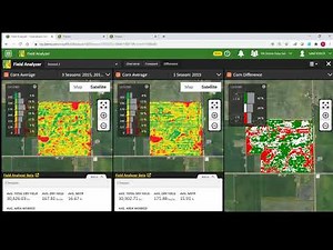John Deere Operations Center - Field Analyzer