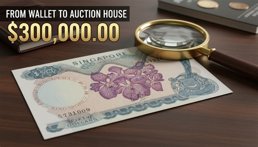 Singapore 50 dollars 1970 banknote explained with Auction Examples In this video, we take a detailed and educational look at the 1970 Singapore 50 Dollars banknote from the Orchid Series, the first currency series issued after Singapore’s independence. This banknote is highly respected among collectors because of its historical importance, beautiful design, and rare documented error varieties. You will learn about the history and design features of this banknote, including the famous orchid moti