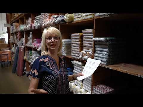 Behind the scenes at Hoffman California Fabrics with Jean Impey