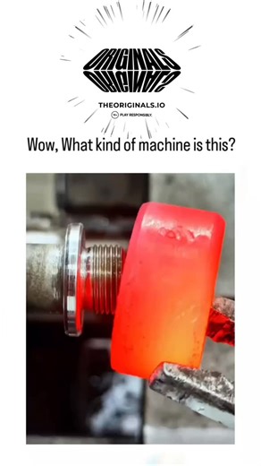 sp4dyy ❄️ on Instagram: "The post features a 30-second video demonstrating an industrial molding and machining process: a metal cylinder heated to red-hot receives a red polymer cap via heat-pressed application, followed by lathe threading that produces vibrant red shavings. This technique bonds thermoplastic material to metal for durable seals in hydraulic pistons or shock absorbers, ensuring airtight fits under high pressure, as seen in automotive manufacturing. Posted by Jerryzx ,a curator of