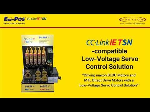 [Ezi-POS] Operation of maxon BLDC Motor and MTL DD Motor Using Low-Voltage Servo Control Solution