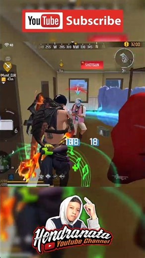 Momen Cepcil Ahay Rush Dua Player Ngendok Pakai Trogon - FREE FIRE #freefire #highlight #ffshorts