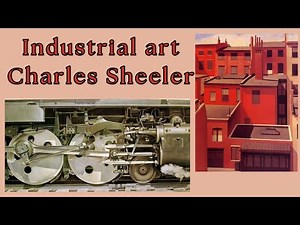 Industrial art of Charles Sheeler (1883-1965), USA.