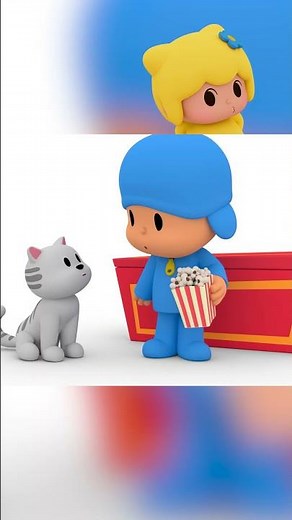 😹 O Pocoyo está aqui para alimentar um gato! Será que ele vai conseguir escolher a comida certa???