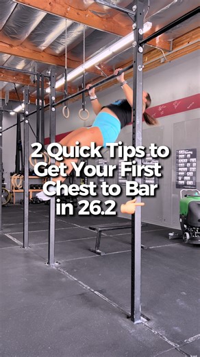 These are NOT about “beauty” reps - these are about full send singles and your first chest to bar (we can clean them up after the open!). Jumping in - make sure the bench or box is far enough away that when you kip you don’t kick it, and think about leaning BACK as you pull. Mixed Grip - if you can jump in do it (that loads your kip the easiest). Second best is getting up there and adjusting. Switch up side to side so one bicep doesn’t get smoked! If you use these tips let us know how it goes 💜