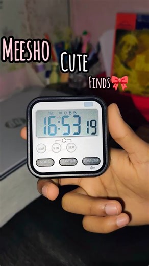 Best alarm clock for students #study #digitalwatch #unboxing #asmr #studyvlog #upsc #vlog