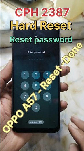 CPH2387 Format Done ✅ || OPPO A57 Hard reset done 👍 #factoryreset #hardreset #hardwork