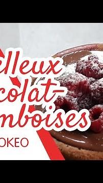 Gâteau moelleux au chocolat et aux framboises avec COOKEO | Les recettes Moulinex