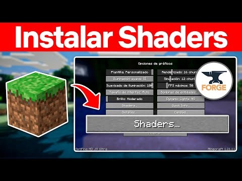 Cómo Poner Shaders y Mods en Minecraft con Forge✅