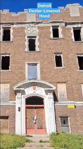 Detroit Dexter-Linwood Hood Historic Abandoned Buildings!