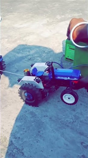 new Holland tractor stunt mode on #newholland3630 #tractor #stunt