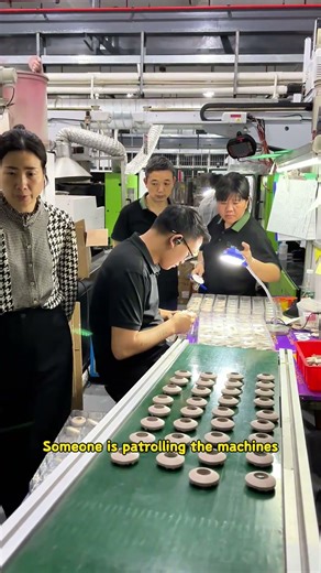 The unique rhythm of the injection molding workshop