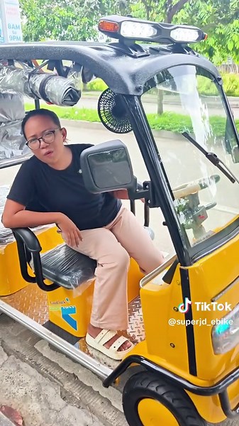 2025 Model Solar 6-Seater Electric Vehicle Features