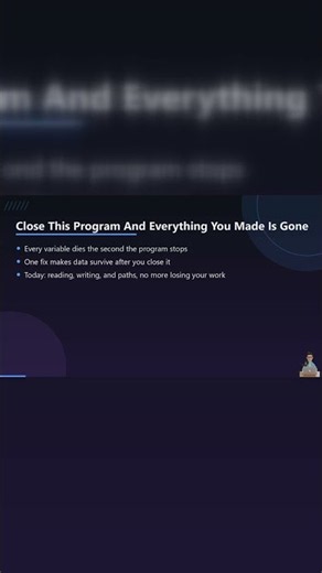 Close This Program And Everything You Made Is Gone #shorts