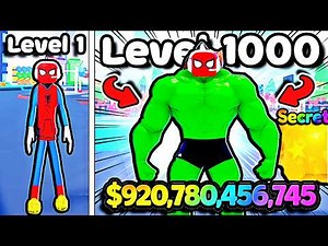 Starting Over as NOOB with OP PET in Gym Training X (Roblox)