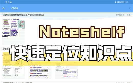 【Noteshelf使用技巧】笔记库搜索关键词，快速定位知识点