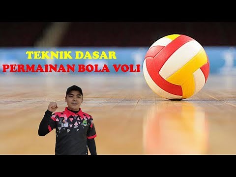 Teknik Dasar Permainan Bola Voli - Passing, Servis, Smash, Block