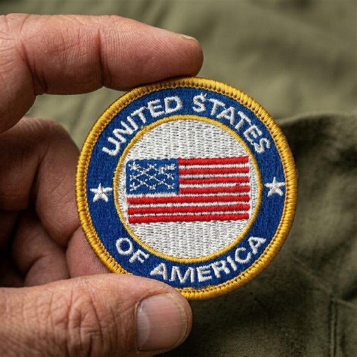 USA Flag Embroidered Patch, United States of America Patch, American Flag Iron on Patch, Patriotic Patch, Military Patch Jacket Backpack - Etsy