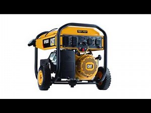 Dr. Frank - CATERPILLAR RP6500 Portable Generator (b-roll)