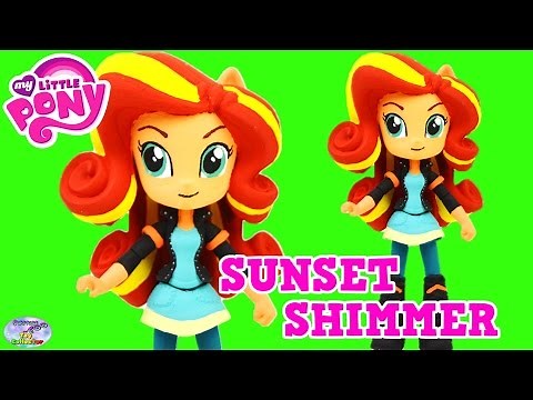 My Little Pony Equestria Girls Minis Sunset Shimmer Doll Custom Surprise Egg and Toy Collector SETC