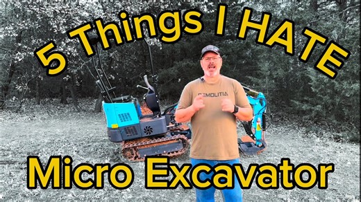 The unexpected realities of owning a micro excavator for DIY or work