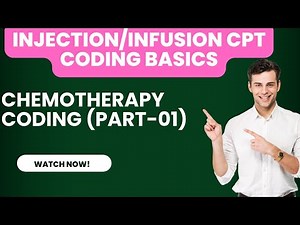 INJECTION AND INFUSION CODING| CHEMOTHERAPY CODING (PART - 1)