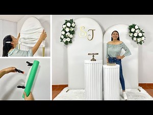 Como hacer una Decoración para Boda - DIY Wedding Decor 👰🤵