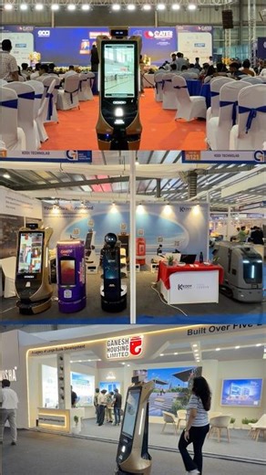 Kody Technolab’s #Robots Stealing the Show at #GATE 2026. #Expo #robotics