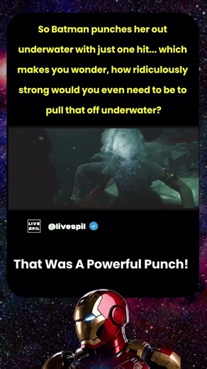 "That Was A Powerful Punch! 🥊💥 – Batman’s One‑Hit Underwater Knockout"