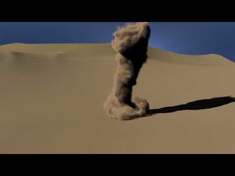 Houdini Sand Vortex