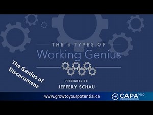 6 Types of Working Genius: #3 Discernment