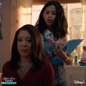 9.2K views · 242 reactions | Just your normal everyday mother-daughter bonding. Stream episode 2 of #DiaryOfAFemalePresident today! | Disney+ | Facebook