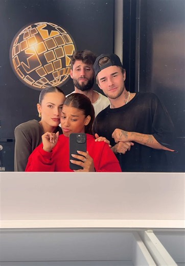 The cast of #DWTSNextPro is looking cute for our two night premiere…starting TONIGHT at 8/7c on @ABC and @Disney ! Next day on @hulu 🪩💜 #DWTS