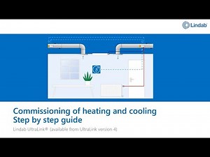 Lindab UltraLink setup: Step-by-step guide to control heating and cooling