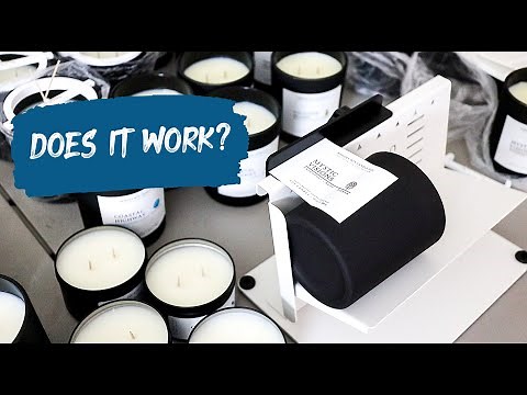 Perfectly Straight Labels Every Time?! Trying Out The Label Ledge | First Impressions