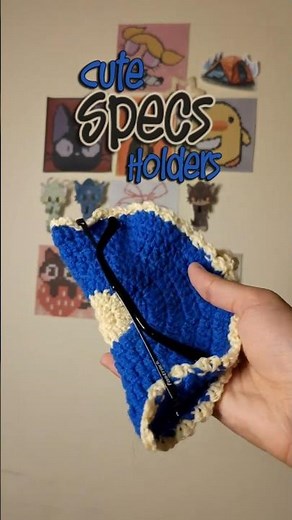 crochet glasses holder tutorial | perfect gift idea 🎀 #diy #craft