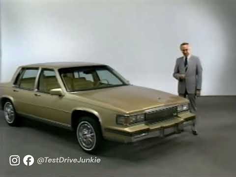 1986 Cadillac Deville Manufacturer Laserdisc Promotional Video