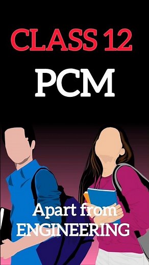 ⚠️Top Career Options After 12th PCM #student #career #science #jee #neet #guidance