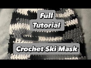 Easy Crochet Ski Mask Tutorial
