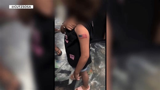 9-year-old girl's viral tattoo sparks mixed reactions on social media