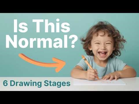 6 Stages of Drawing in Early Childhood (What’s Normal from 1–7 Years?)