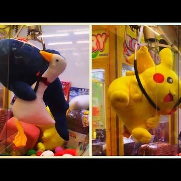 SHARK VS PIKACHU WINNING , CLAW MACHINE , 夾娃娃