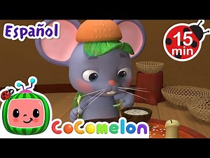 La canción del ratoncito 🐭🎵 Y MÁS + Canciones Infantiles | CoComelon en Español