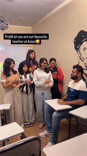 Axios Career Academy | PRATIK SIR - 1 | STUDENTS - 0 #powai #igcse #ibdp #chandivali #coaching | Instagram