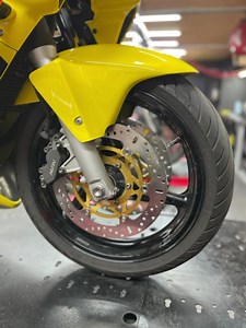MOT Failure due to warped Brake discs? No problem for Dr Tepi & EBC Brakes #doncastermotorcycles #mot #ebcbrakes | Doncaster Motorcycles