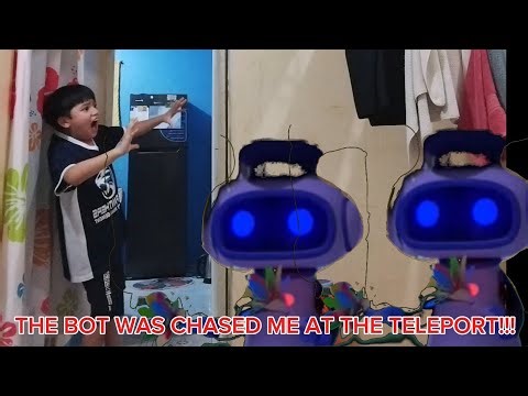 THE BOT WAS CHASED ME AT THE TELEPORT!!! | PATRIEL ZION | VLOG XIII