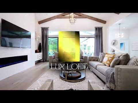 Lux Loft | Home Decor | Modern Home Interior | Wall Art | Vase | Decor