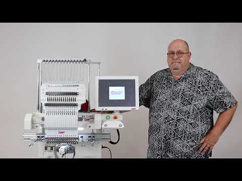 Setting up the SWF KX Embroidery Machine