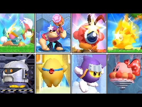 Kirby's Return to Dream Land - All Enemies (Japanese)