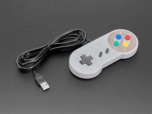 New Learn Guide: USB Game Controller with SNES-like Layout #AdafruitLearningSystem @Adafruit